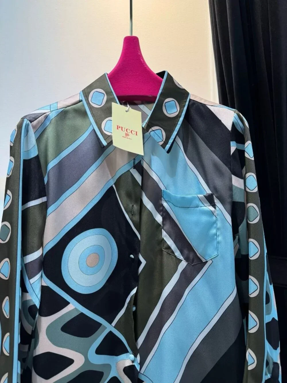 Emilio Pucci high palette tags